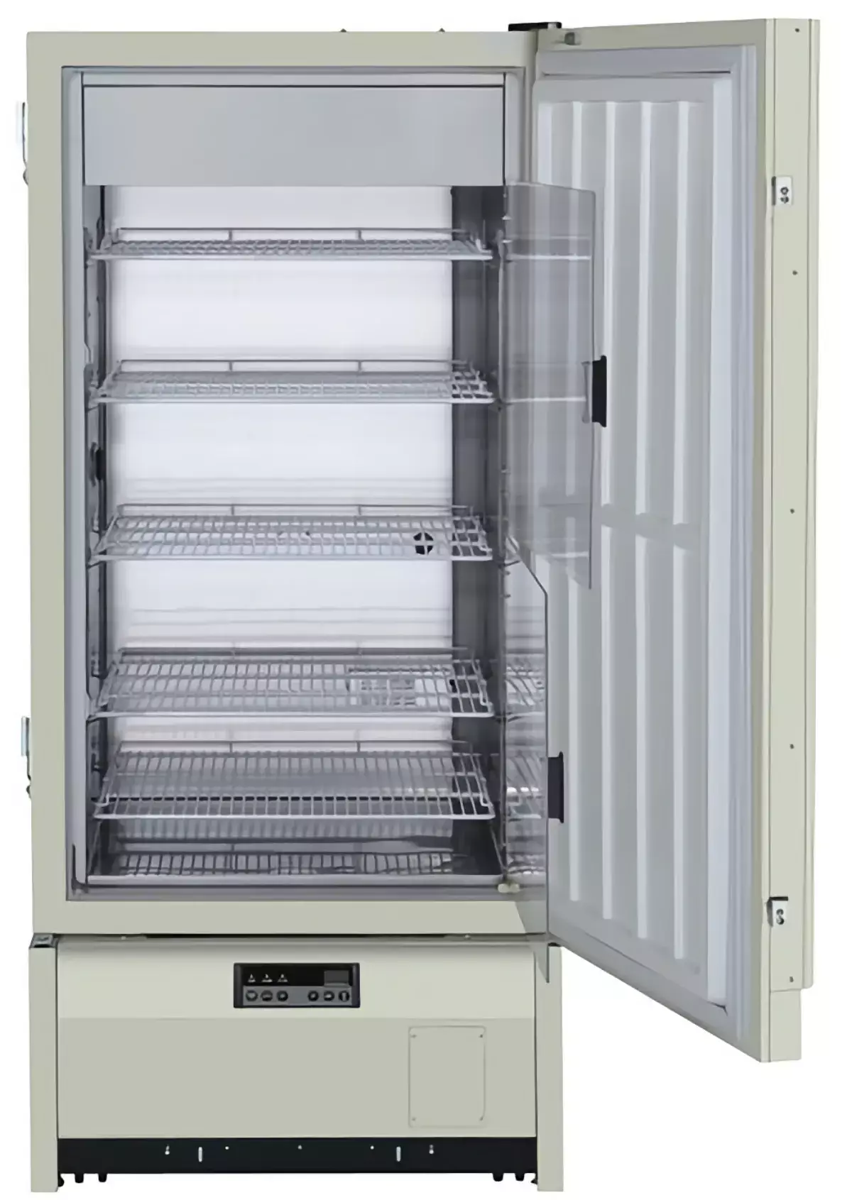 Морозильник MDF-U443, -40°С, вертикальный, 426 л, 5 полок в комплекте, Sanyo (Panasonic)