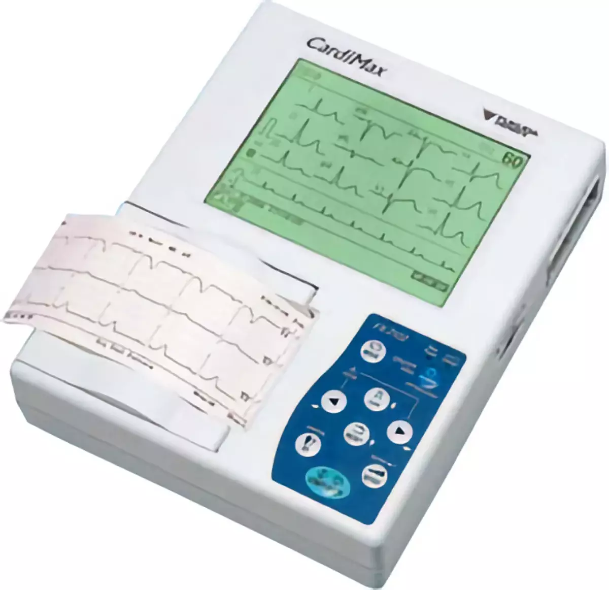 CardiMax FХ-7102, 3-х канальный электрокардиограф